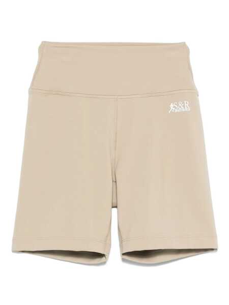 Pantaloni scurti SPORTY & RICH SPORTY&RICH BIKER SHORT SH003622139GY15 ELEPHANT Elephant Femei (BM 18086718) 1