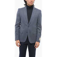 Sacouri CORNELIANI Cc Collection Virgin Wool Reset Blazer With Flap Pockets
