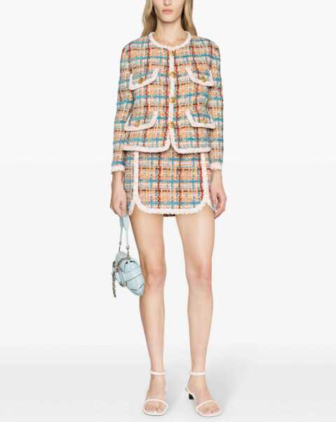Sacouri elegante DSQUARED2 Woven Jacket With Jeweled Buttons Multicolor Femei (BM 18086839) 2