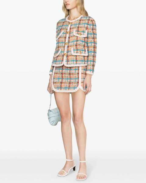 Sacouri elegante DSQUARED2 Woven Jacket With Jeweled Buttons Multicolor Femei (BM 18086839) 3