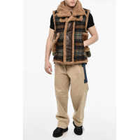 Veste pentru Barbati - Veste costum DSQUARED2 Multi Fabric Padded Vest Green Barbati (BM 18086842) - B-mall.ro