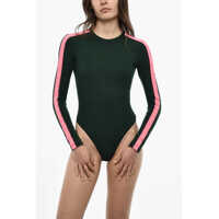 Sosete Long Sleeve Body With Logo Bands Femei