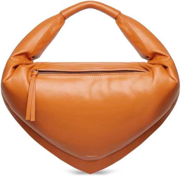 Genti de mana FEDERICO CINA Tortellini Midi Bag BROWN Femei (BM 18087286) 2