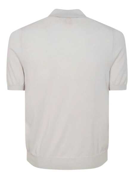 Tricouri Polo HINDUSTRIE HINDUSTRIE POLO HMA002S070032 GESSO Gesso Barbati (BM 18087411) 2