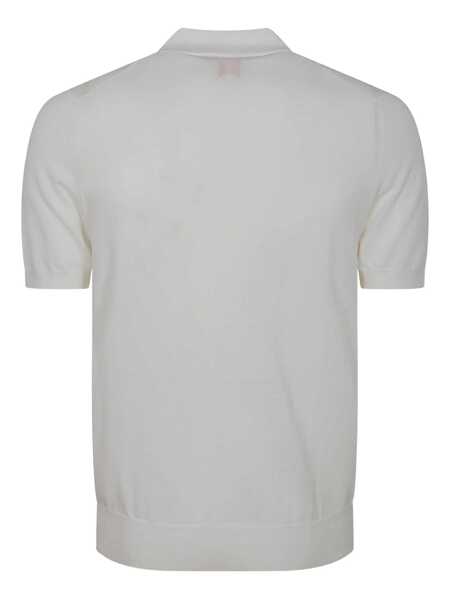 Tricouri Polo HINDUSTRIE HINDUSTRIE POLO HMA002S070011 WHITE White Barbati (BM 18087414) 2