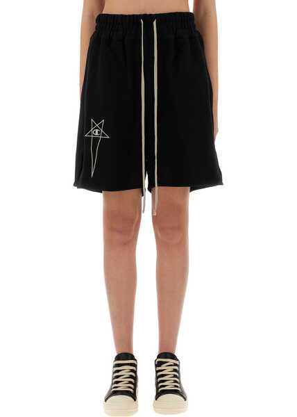 Pantaloni scurti Champion Cotton Shorts BLACK Femei (BM 18087601) 1