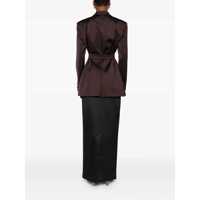 Imbracaminte Dama pagina 448 - Sacouri THE ANDAMANE The Andamane Guia With Belt Blazer BROWN Femei (BM 18089043) - B-mall.ro