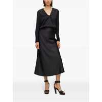 Imbracaminte Hugo Boss Dama - Bluze Hugo Boss Boss Bidinta Silk Blouse Black Femei (BM 18089181) - B-mall.ro