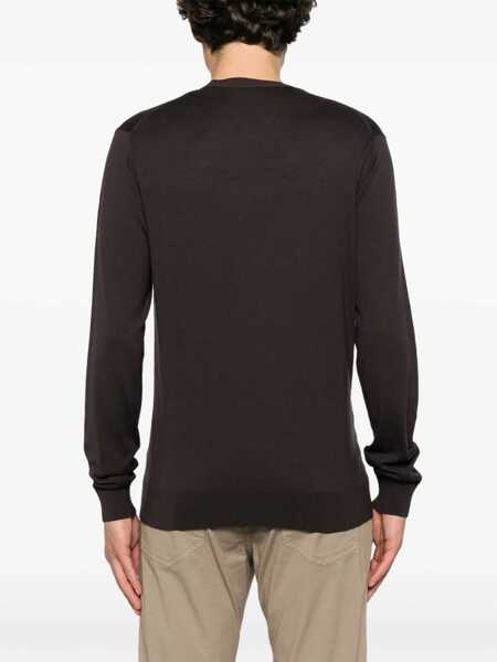 Pulovere Paolo Pecora Paolo Pecora Sweaters BROWN Barbati (BM 18089337) 4
