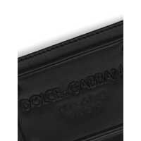 Portofele Dolce & Gabbana pentru Barbati - Portofele Dolce & Gabbana Dolce & Gabbana Logo Detail Leather Card Holder Black Barbati (BM 18089463) - B-mall.ro