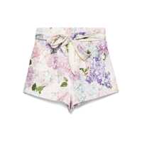 Pantaloni casual Zimmermann Dawning Flat Front Short Clothing Femei
