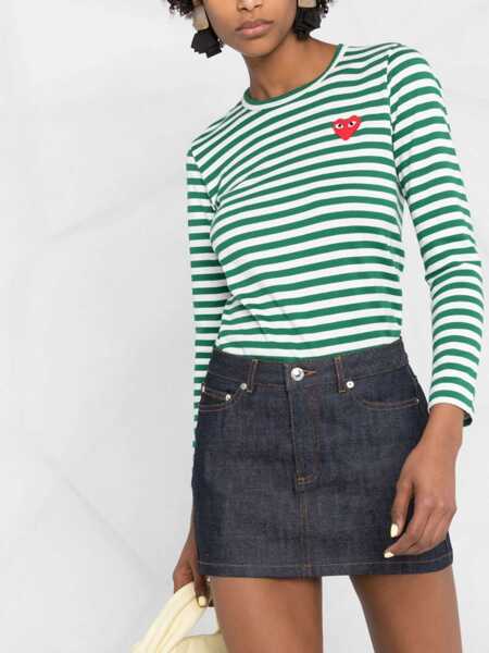 Fuste casual A.P.C. Mini Skirt DENIM Femei (BM 18090415) 3