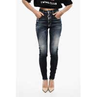 Blugi skinny High Waist Twiggy Slim Fit Jeans Femei