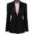DSQUARED2 Virgin Wool 1 Buttons Blazer With Silk Details Black