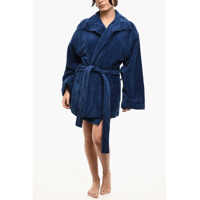 Halate de baie Cotton Terry Beach Bathrobe With Embroidery Femei