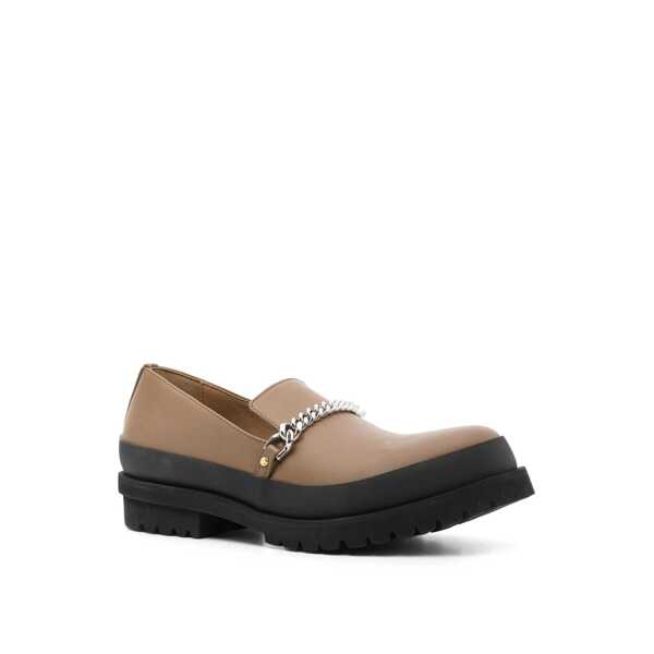 Pantofi fara toc Stella McCartney Stella McCartney Trace Alter Sporty Mat Loafers Brown Femei (BM 18090915) 2
