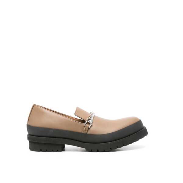 Pantofi fara toc Stella McCartney Stella McCartney Trace Alter Sporty Mat Loafers Brown Femei (BM 18090915) 1