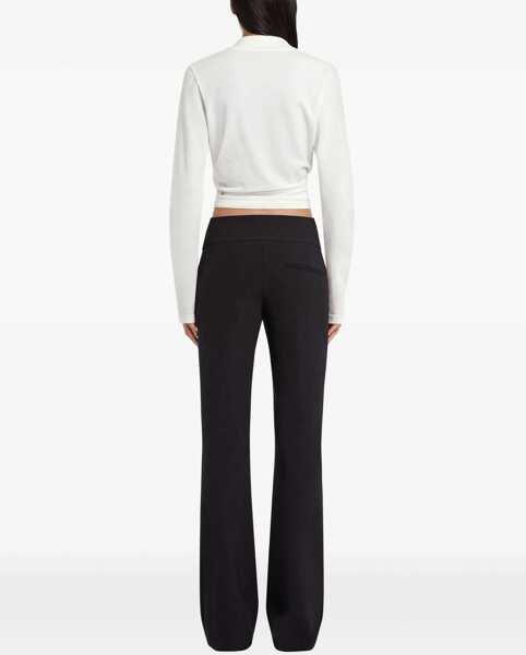 Tricouri Polo COURRGES Cropped Polo Shirt Twist WHITE Femei (BM 18090931) 4