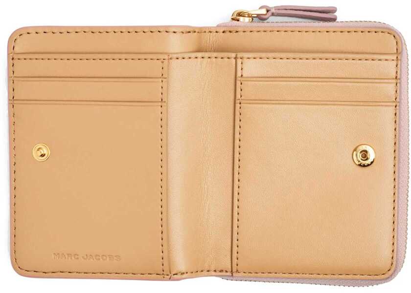 Portofele Marc Jacobs The Compact Mini Wallet PINK Femei (BM 18090934) 4