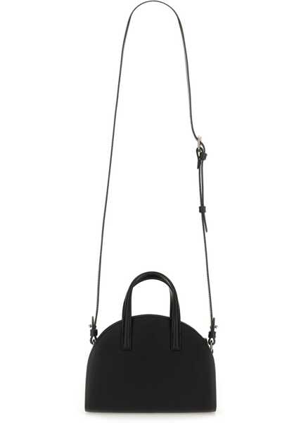 Genti tip postas A.P.C. Demi-Lune Tote Bag Small BLACK Femei (BM 18090955) 2