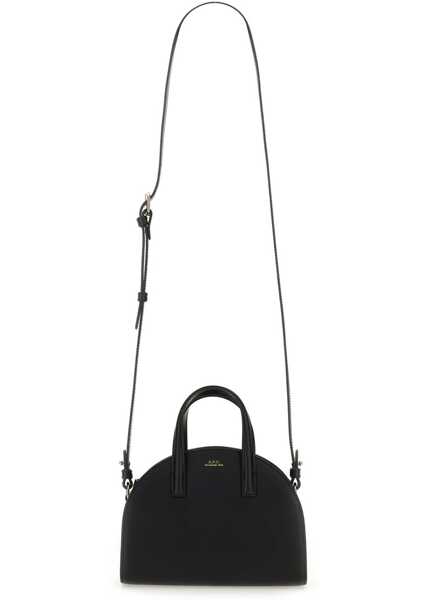 Genti tip postas A.P.C. Demi-Lune Tote Bag Small BLACK Femei (BM 18090955) 1