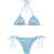 Mc2 Saint Barth "Miami" Bikini Bottoms AZURE