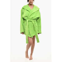 Halate de baie Cotton Terry Beach Bathrobe With Embroidery Femei