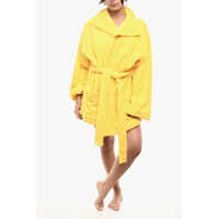 Halate de baie Cotton Terry Beach Bathrobe With Embroidery Femei