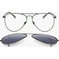 Ochelari de soare Kris Van Assche Aviator Sunglasses With Removable Mask Barbati