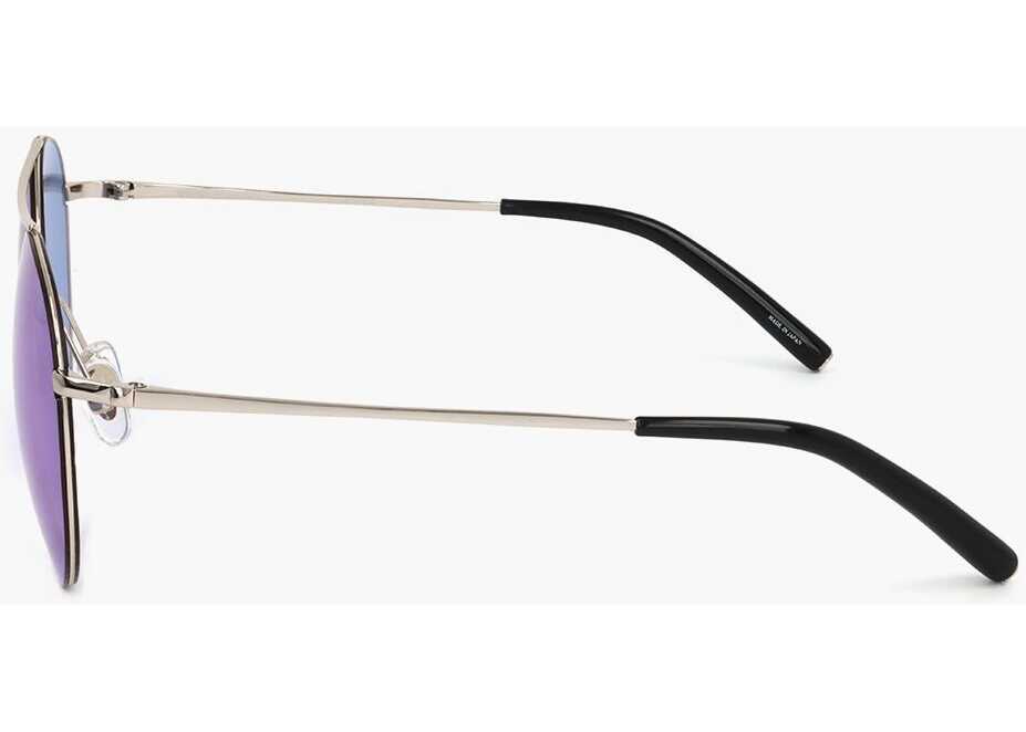 Ochelari de soare LINDA FARROW Matthew Williamson Aviator Sunglasses With Metal Frame Light Blue Femei (BM 18091516) 2