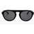 LINDA FARROW Dries Van Noten Pantos Sunglasses With Straight Bridge Black