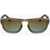 LINDA FARROW Dries Van Noten Pantos Sunglasses With Gradient Lenses Brown