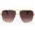 Marc Jacobs Runaway Aviator Sunglasses With Gradient Lenses Brown
