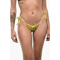 Bikini Printed Nylon Bikini Bottom Femei