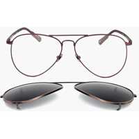 Ochelari de soare Kris Van Assche Aviator Sunglasses With Removable Mask Barbati