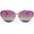 LINDA FARROW Matthew Williamson Clubmaster Sunglasses With Multicolored L Multicolor