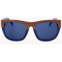 Ochelari de soare Phillip Lim Wayfarer Sunglasses With Wood Effect Detail Barbati