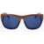 LINDA FARROW Phillip Lim Wayfarer Sunglasses With Wood Effect Detail Blue