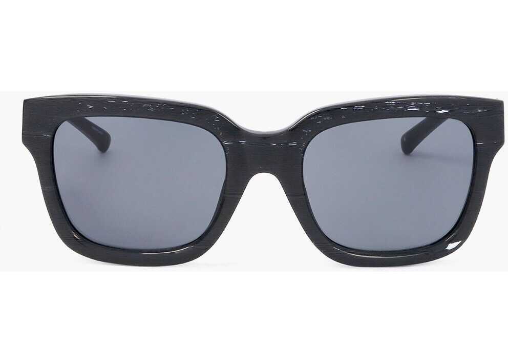 Ochelari de soare LINDA FARROW Phillip Lim Marble Effect Wayfarer Sunglasses Black Barbati (BM 18091738) 1