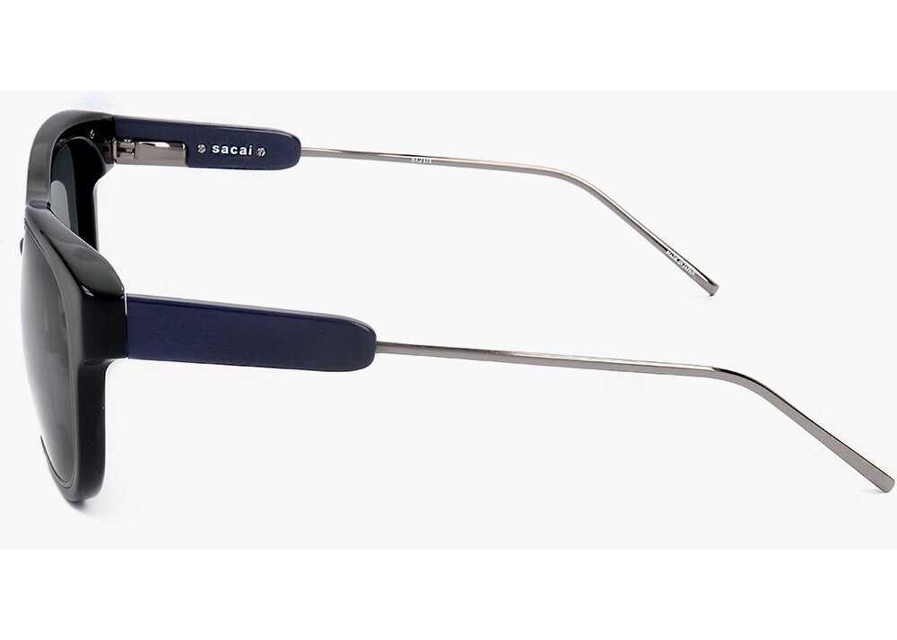 Ochelari de soare LINDA FARROW Sacai Metal Detailed Hybrid Sunglasses Black Barbati (BM 18091750) 3