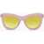LINDA FARROW Markus Lupfer Wayfarer Sunglasses With Glittered Frame Pink