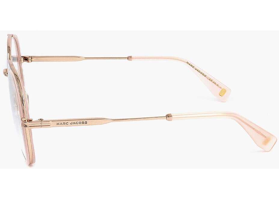 Ochelari de soare Marc Jacobs Runaway No-Prescription Optical Glasses With Metal Frame Pink Femei (BM 18091768) 3