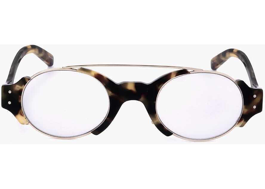 Ochelari de soare LINDA FARROW Erdem Tortoiseshell Patterned Sunglasses With Metal Bridge Brown Femei (BM 18091777) 1