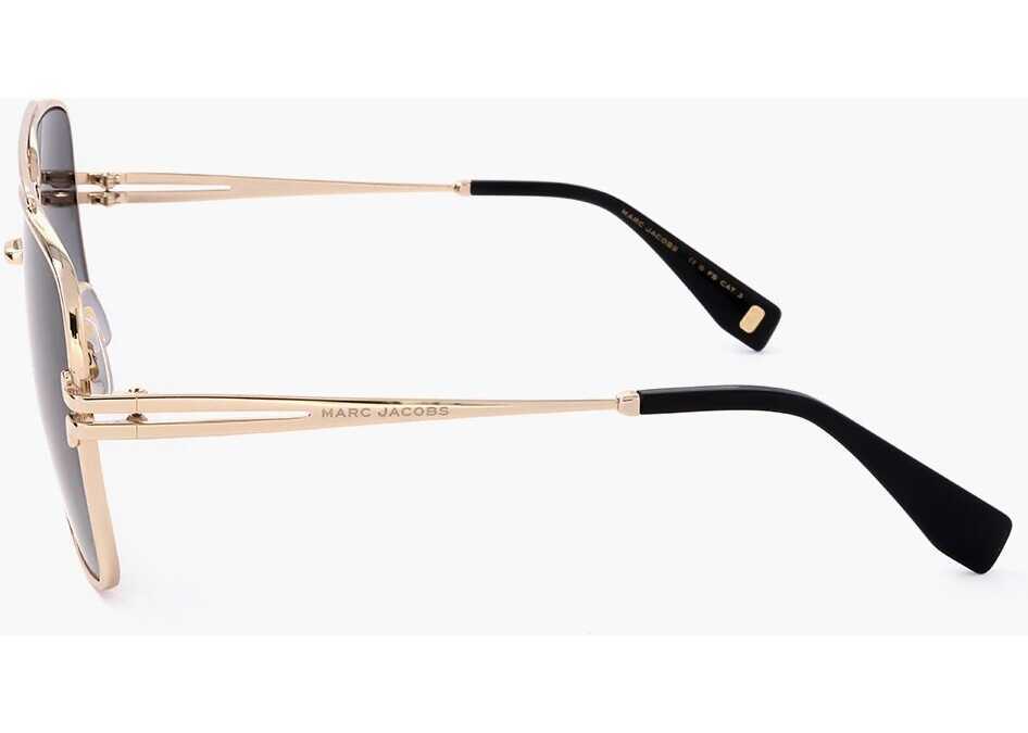 Ochelari de soare Marc Jacobs Runaway Aviator Sunglasses With Gradient Lenses Black Femei (BM 18091894) 3