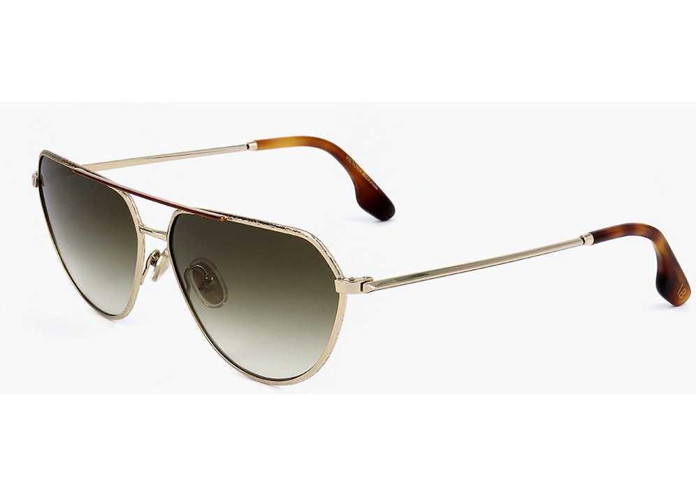 Ochelari de soare Victoria Beckham Aviator Sunglasses With Gradient Lenses Silver Femei (BM 18091927) 2