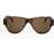 LINDA FARROW Dries Van Noten Aviator Sunglasses With Tortoiseshell Frame Brown