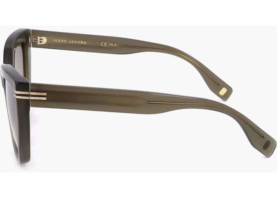 Ochelari de soare Marc Jacobs Runaway Wayfarer Sunglasses With Gradient Lenses Brown Femei (BM 18091948) 3