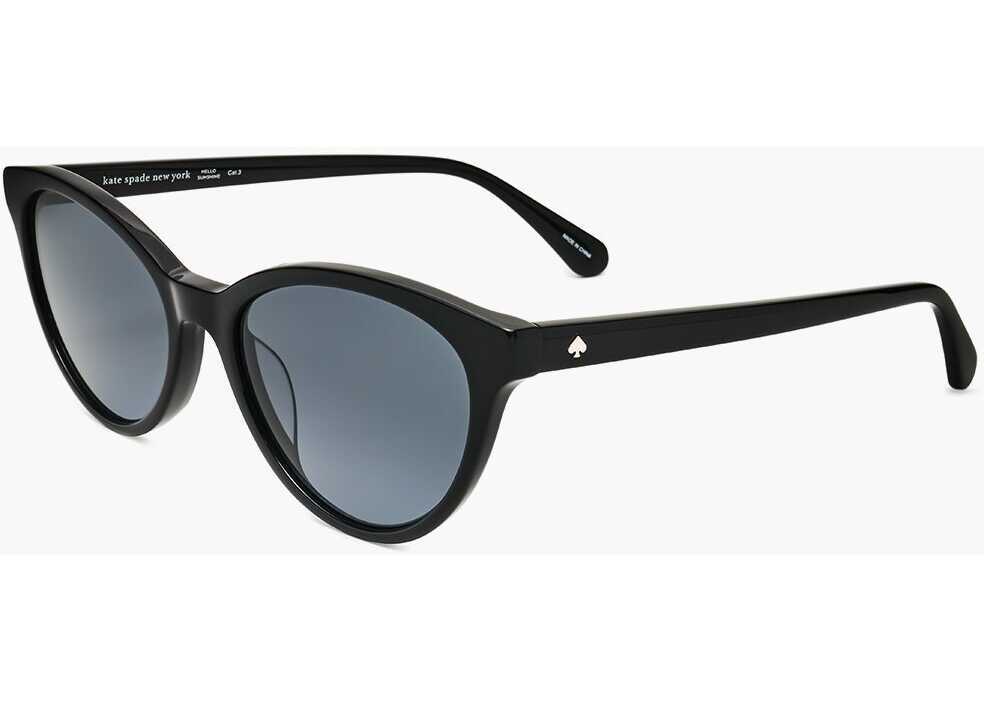 Ochelari de soare Kate Spade New York Cat-Eye Sunglasses With Monochrome Lenses Black Femei (BM 18091957) 2