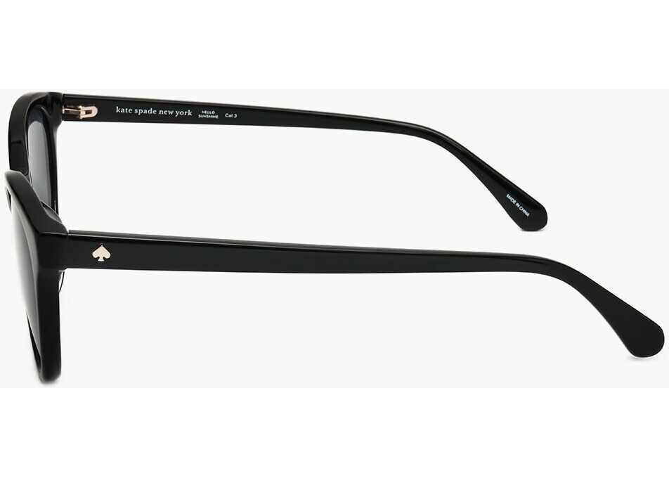 Ochelari de soare Kate Spade New York Cat-Eye Sunglasses With Monochrome Lenses Black Femei (BM 18091957) 3