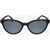 Kate Spade New York Cat-Eye Sunglasses With Monochrome Lenses Black